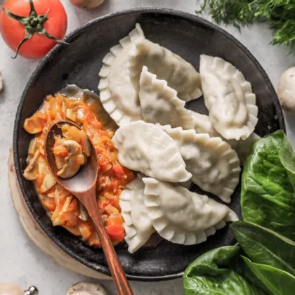 Вареники с капустой