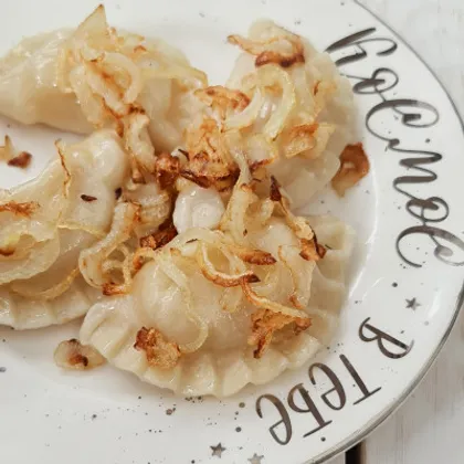 Вареники с картофелем и луком